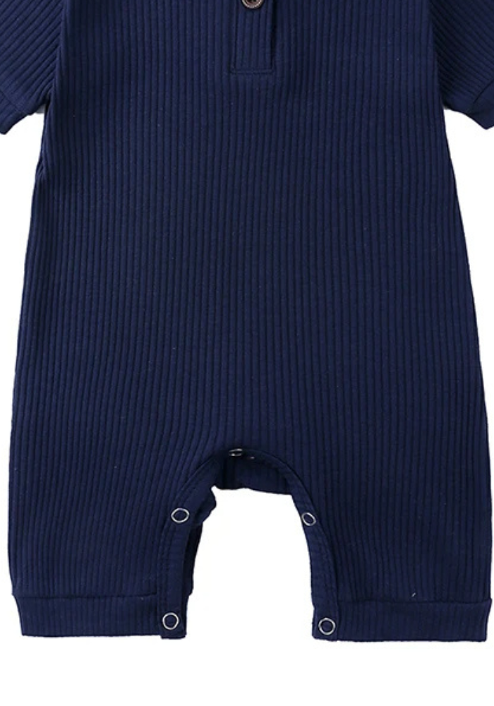 Pyjama Bébé Été Bleu Marine pas cher