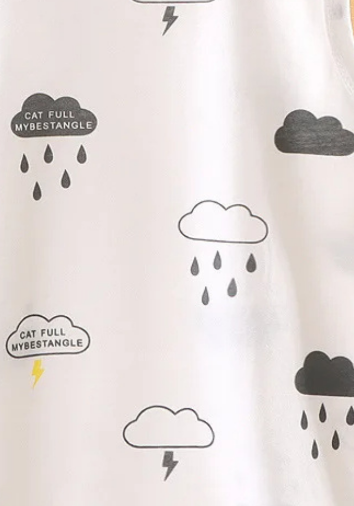 Pyjama Short Bébé Été Orage pas cher