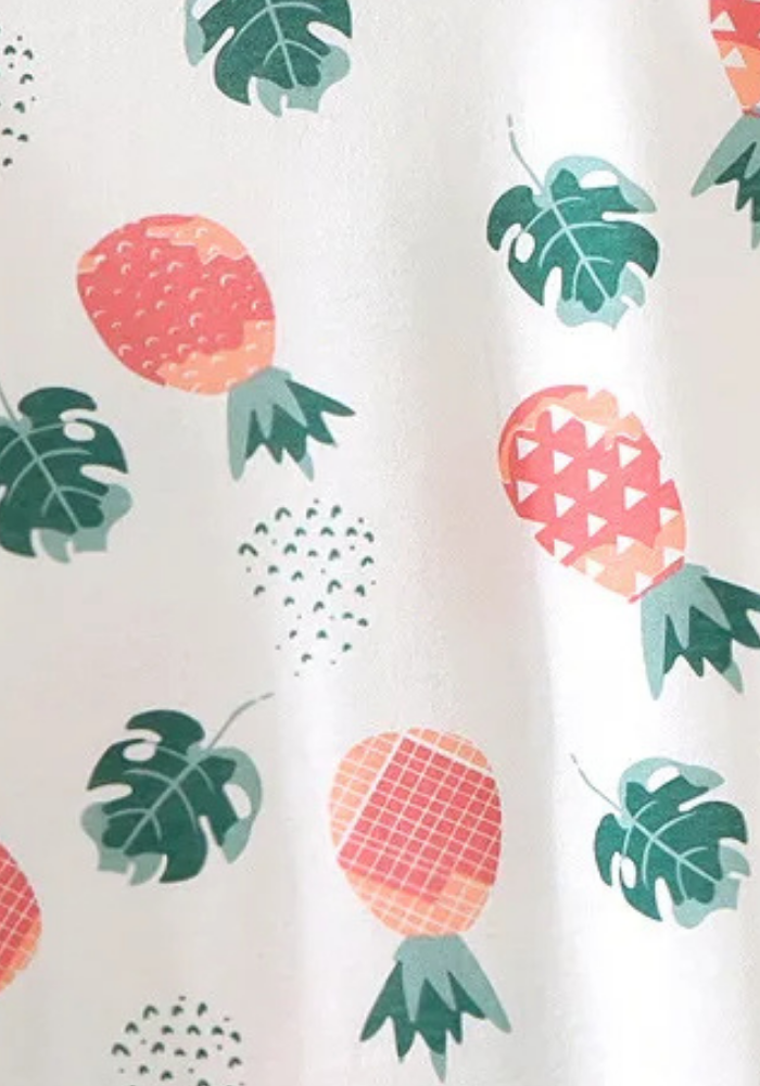 Pyjama Short Bébé Été Ananas pas cher