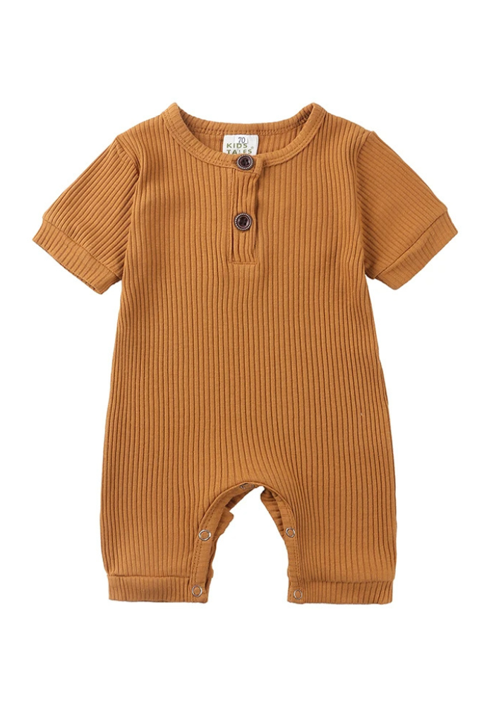 Pyjama Bébé Été moutarde