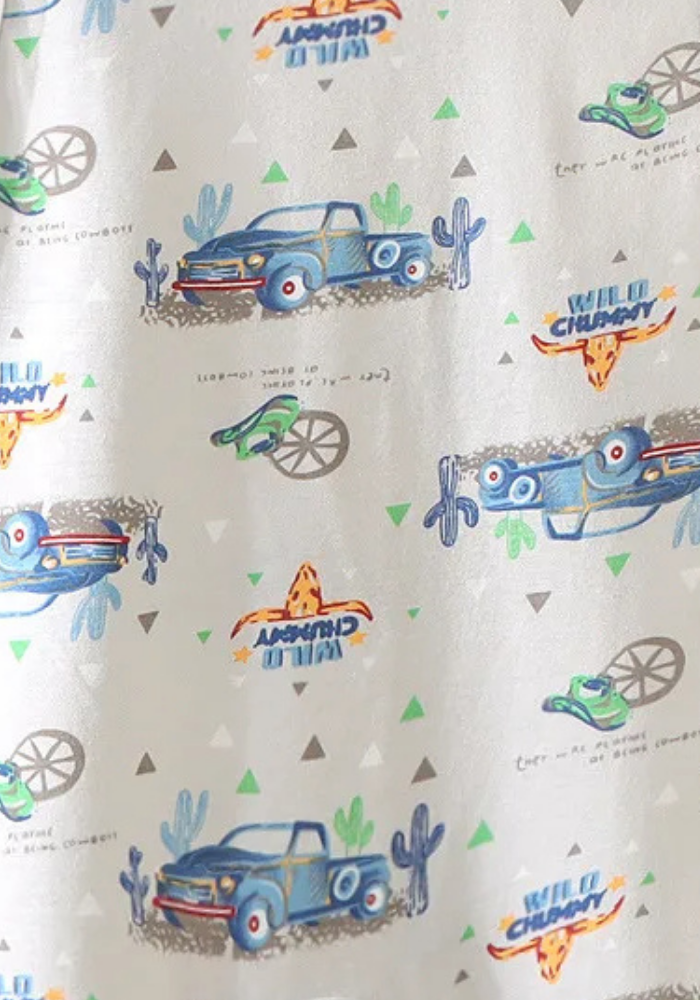Pyjama Short Bébé Été Voiture pas cher