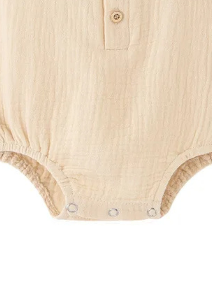 Pyjama Bébé Été Beige pas cher