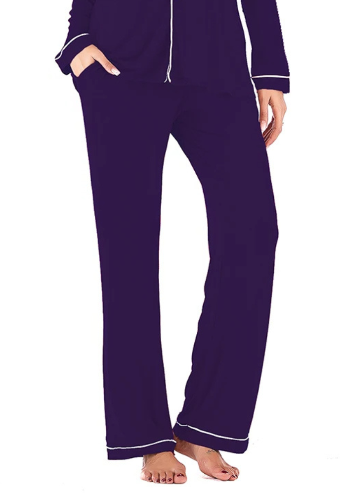 Pyjama Violet Élégant pas cher
