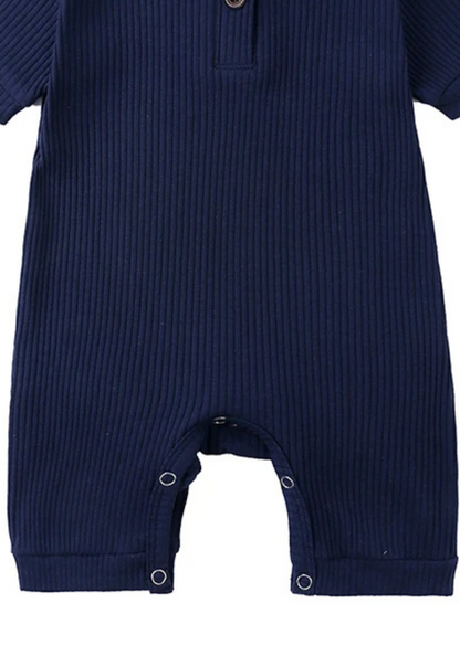 Pyjama Bébé Été Bleu Marine pas cher