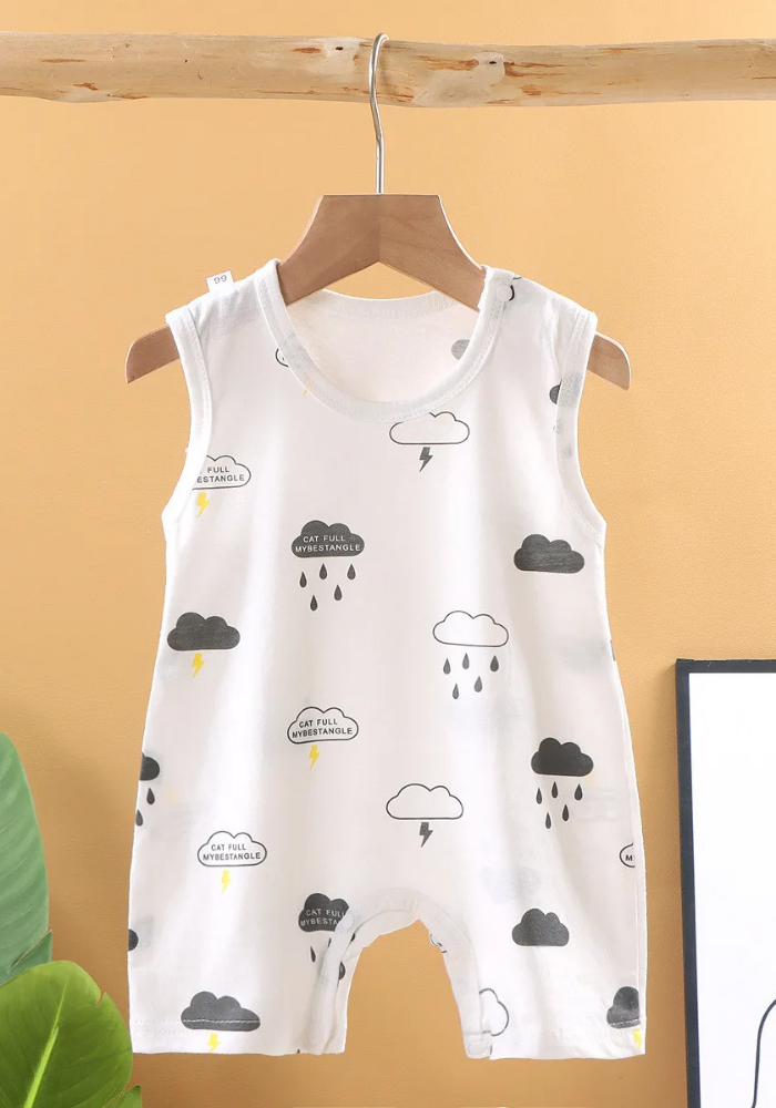 Pyjama Short Bébé Été Orage