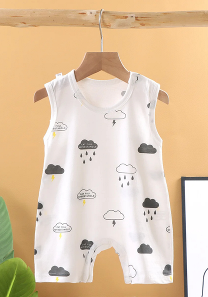 Pyjama Short Bébé Été Orage