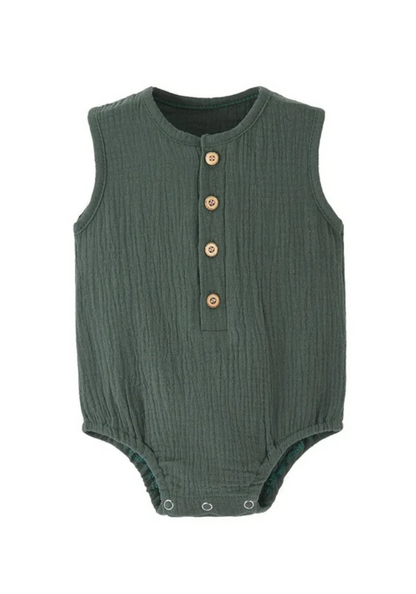 Pyjama Bébé Été Olive