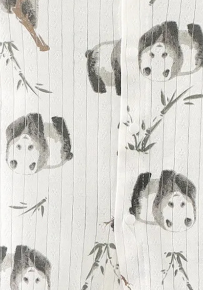 Pyjama Bébé Été Panda pas cher