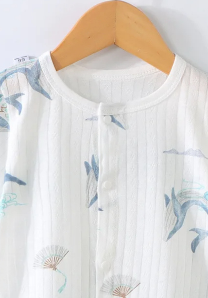 Pyjama Bébé Été Baleine