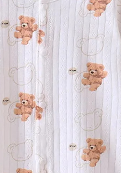 Pyjama Bébé Été Nounours pas cher