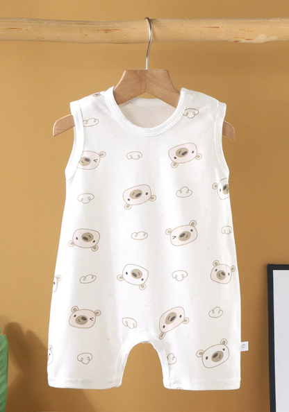 Pyjama Short Bébé Été Ourson