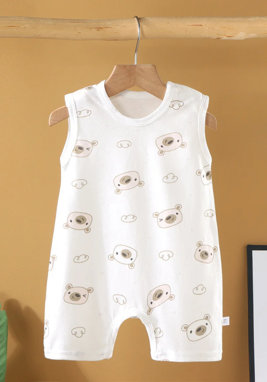 Pyjama Short Bébé Été Ourson