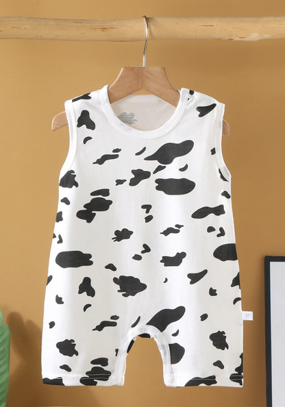 Pyjama Short Bébé Été Vache