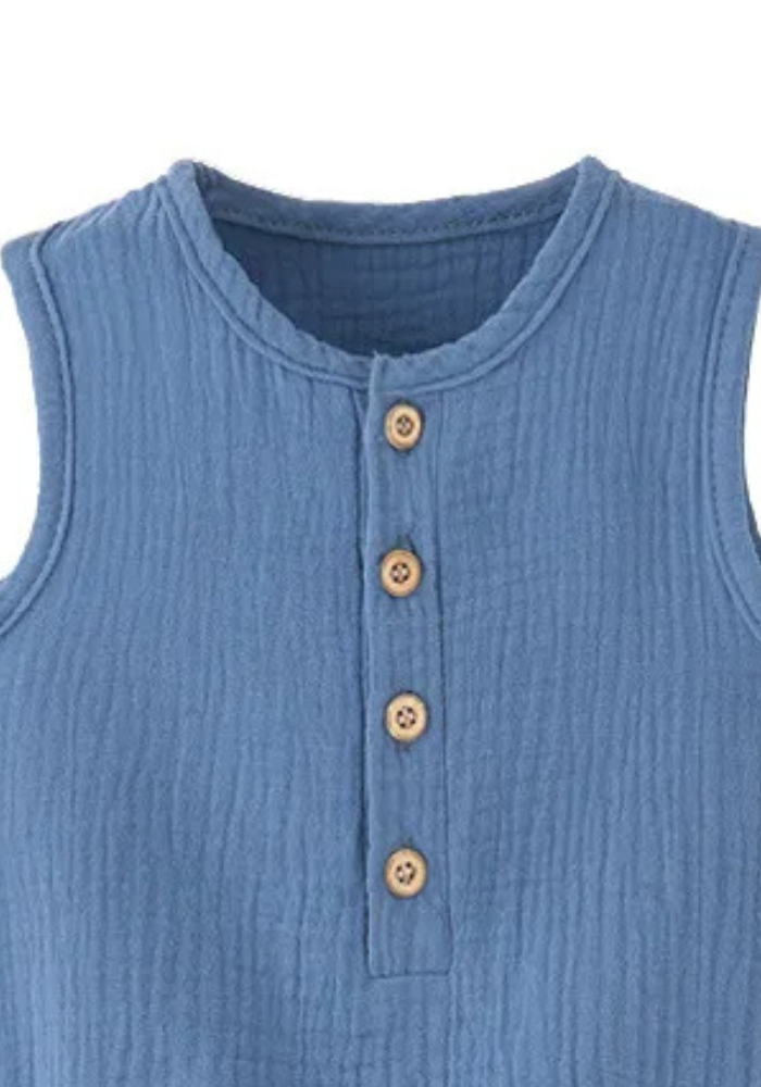 Pyjama Bébé Été Bleu