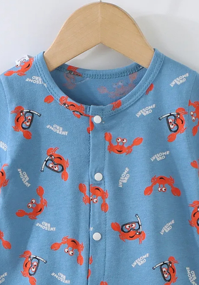Pyjama Bébé Été Crabe