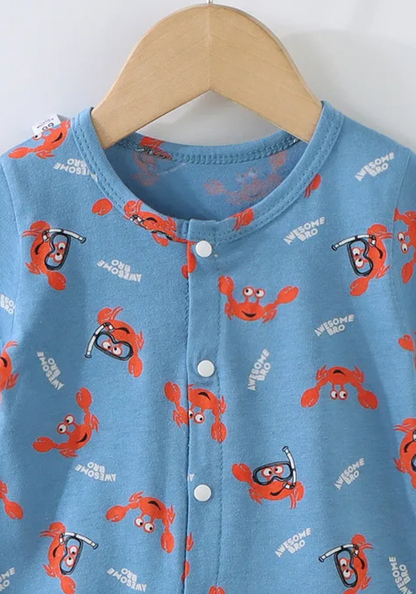 Pyjama Bébé Été Crabe