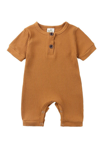 Pyjama Bébé Été moutarde