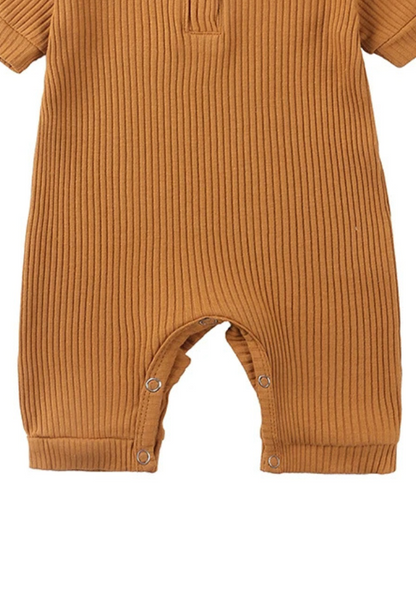 Pyjama Bébé Été Moutarde pas cher