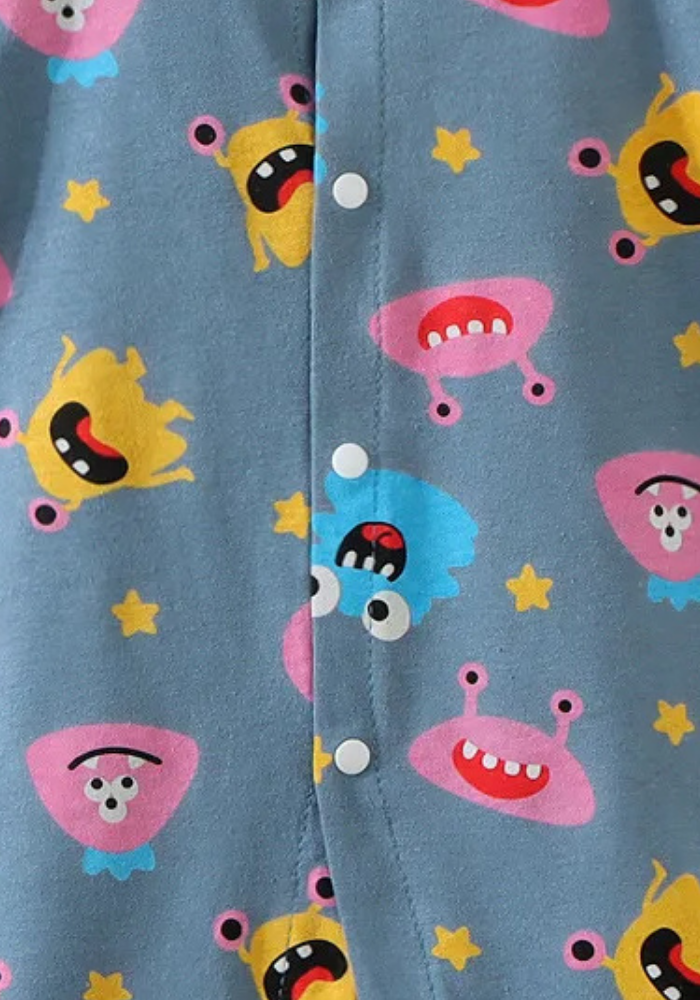 Pyjama Bébé Été Monstre pas cher
