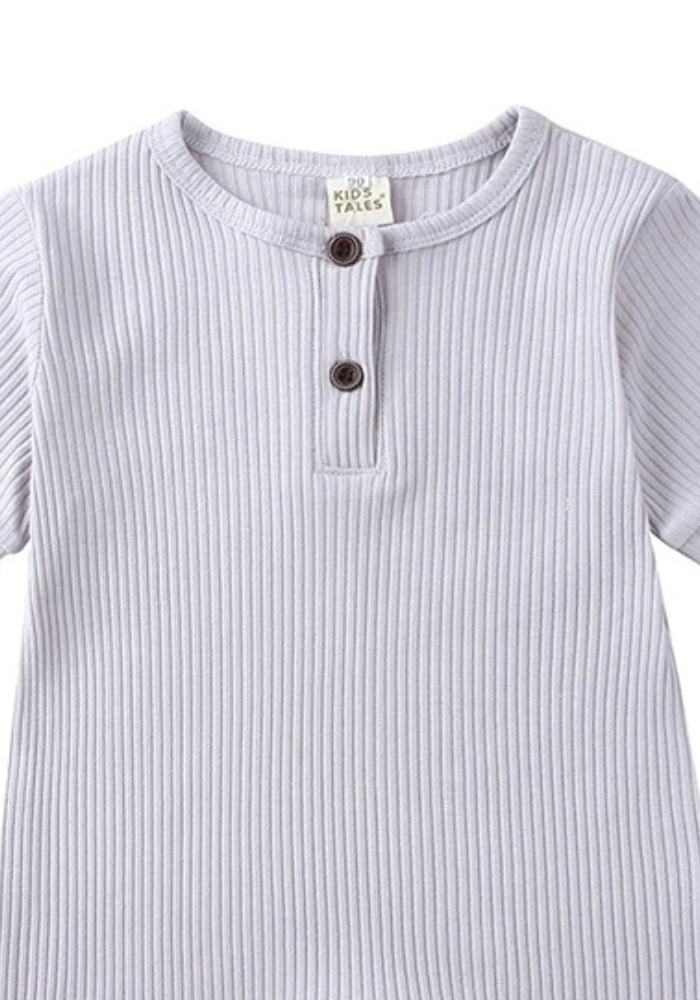 Pyjama Bébé Été Gris Clair