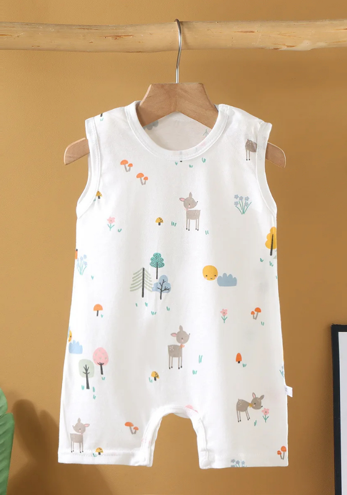 Pyjama Short Bébé Été Forêt