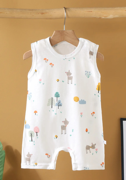 Pyjama Short Bébé Été Forêt