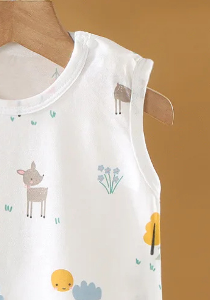 Pyjama Short Bébé Été Forêt