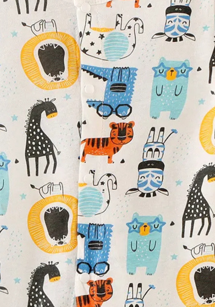 Pyjama Bébé Été Animaux pas cher
