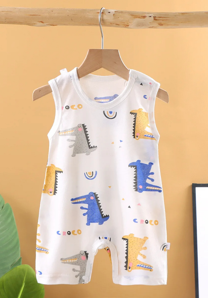 Pyjama Short Bébé Été Crocodile