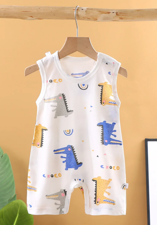 Pyjama Short Bébé Été Crocodile