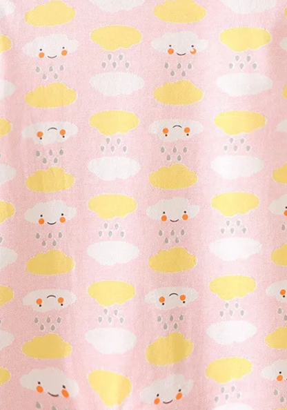Pyjama Short Bébé Été Nuage pas cher