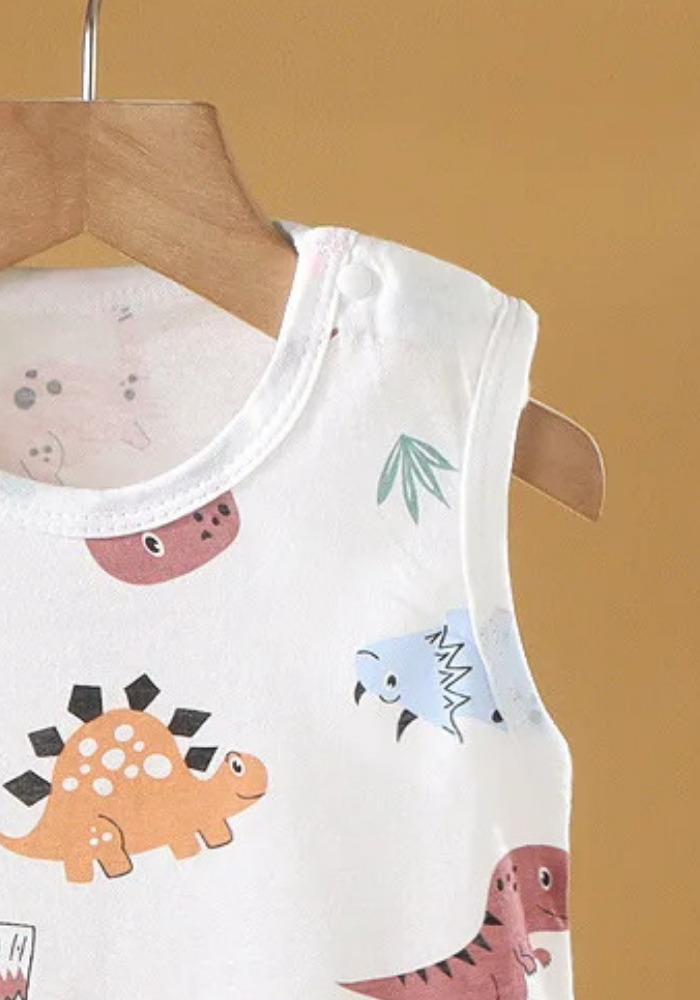 Pyjama Short Bébé Été T-Rex