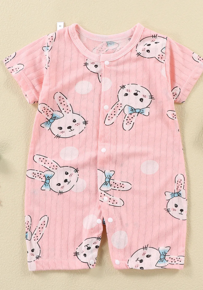 Pyjama Bébé Fille Été Lapin