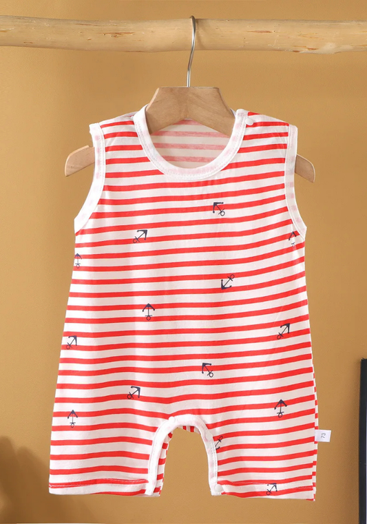 Pyjama Short Bébé Été Marin