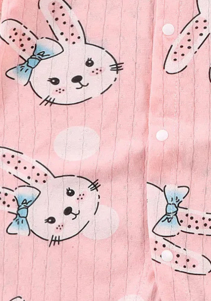 Pyjama Bébé Fille Été Lapin pas cher