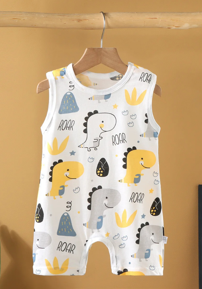 Pyjama Short Bébé Été Dino