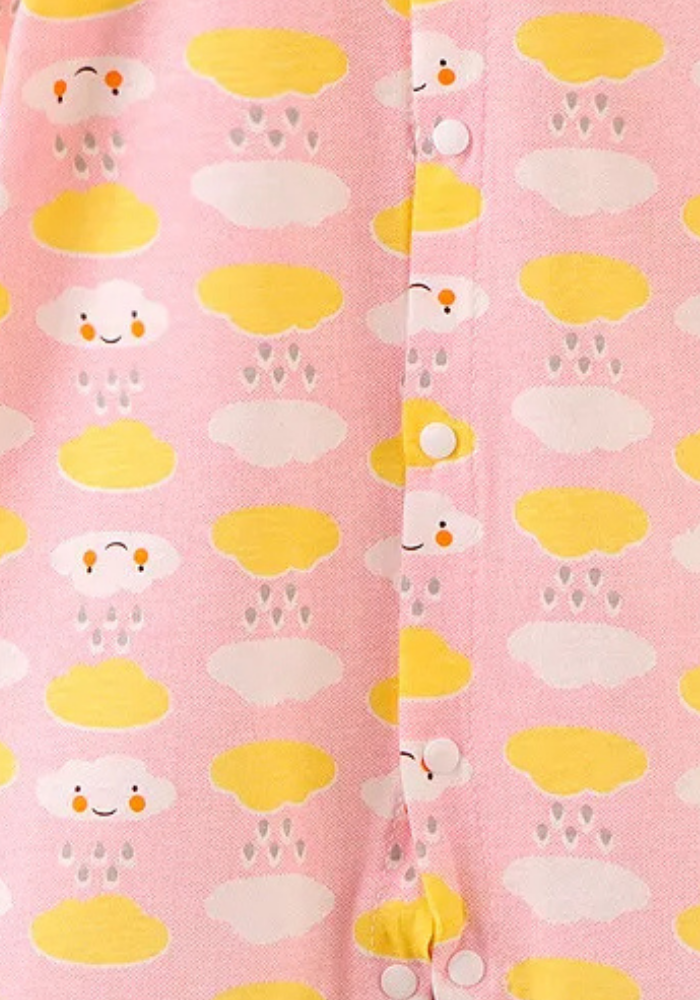 Pyjama Bébé Été Nuage pas cher