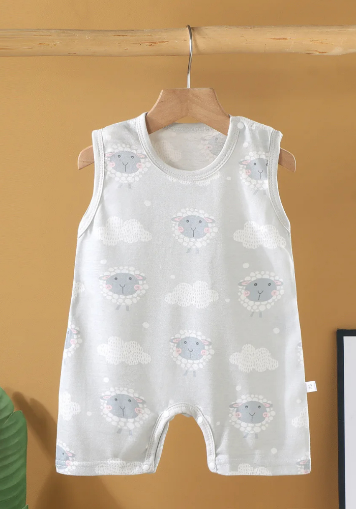 Pyjama Short Bébé Été Mouton