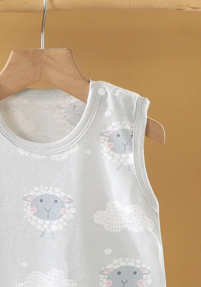 Pyjama Short Bébé Été Mouton