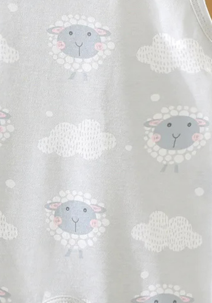 Pyjama Short Bébé Été Mouton pas cher