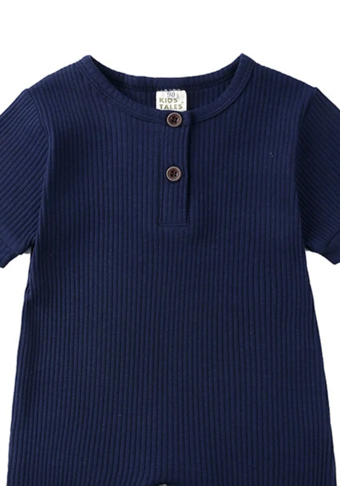 Pyjama Bébé Été Bleu Marine