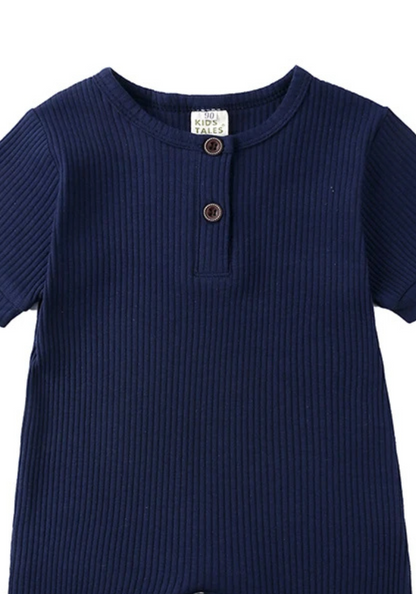 Pyjama Bébé Été Bleu Marine