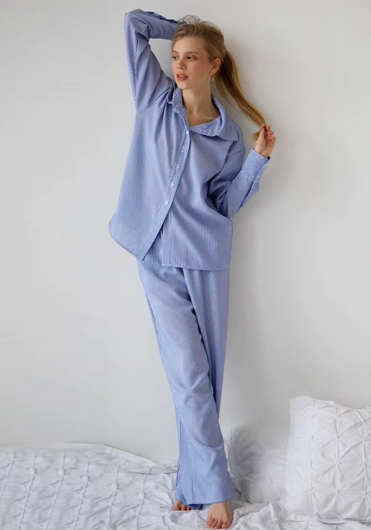 Pyjama Rayures Femme