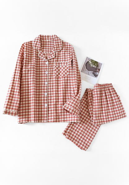 Pyjama Carreaux Cosy Femme