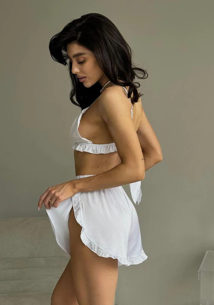 Pyjama Short Brassière Femme pas cher