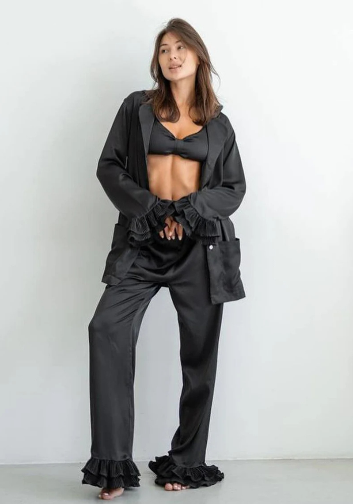 Pyjama Noir Tendance Femme