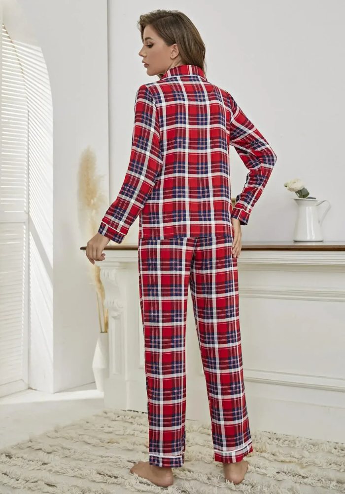 Pyjama Carreaux Original Femme pas cher