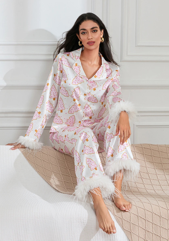 Pyjama Noël Design Femme pas cher