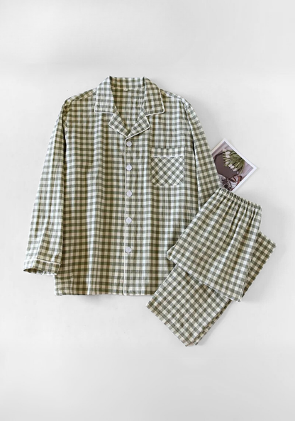 Pyjama Carreaux Traditionnel Femme pas cher