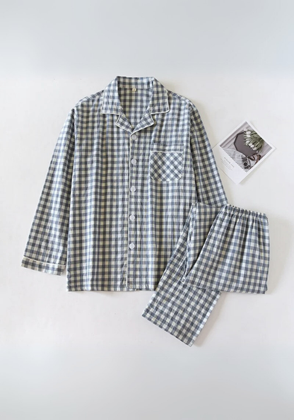 Pyjama Carreaux Traditionnel Femme pas cher